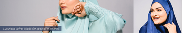 Jilbab - Premium Velvet
