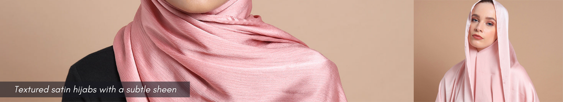 Hijab-Textured Satin