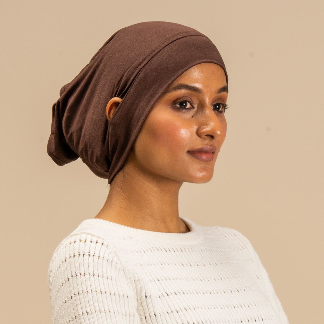 Espresso Tube Underscarf - Modest Wear For Women | Armario Modesto