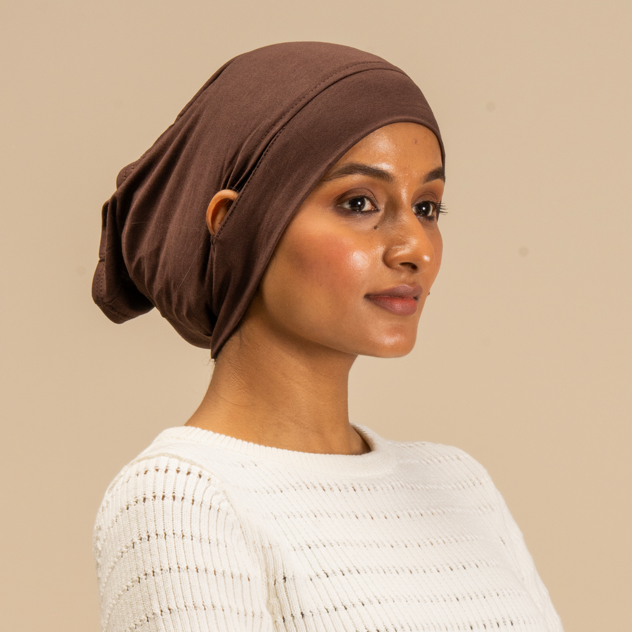 Espresso Tube Underscarf - Modest Wear For Women | Armario Modesto