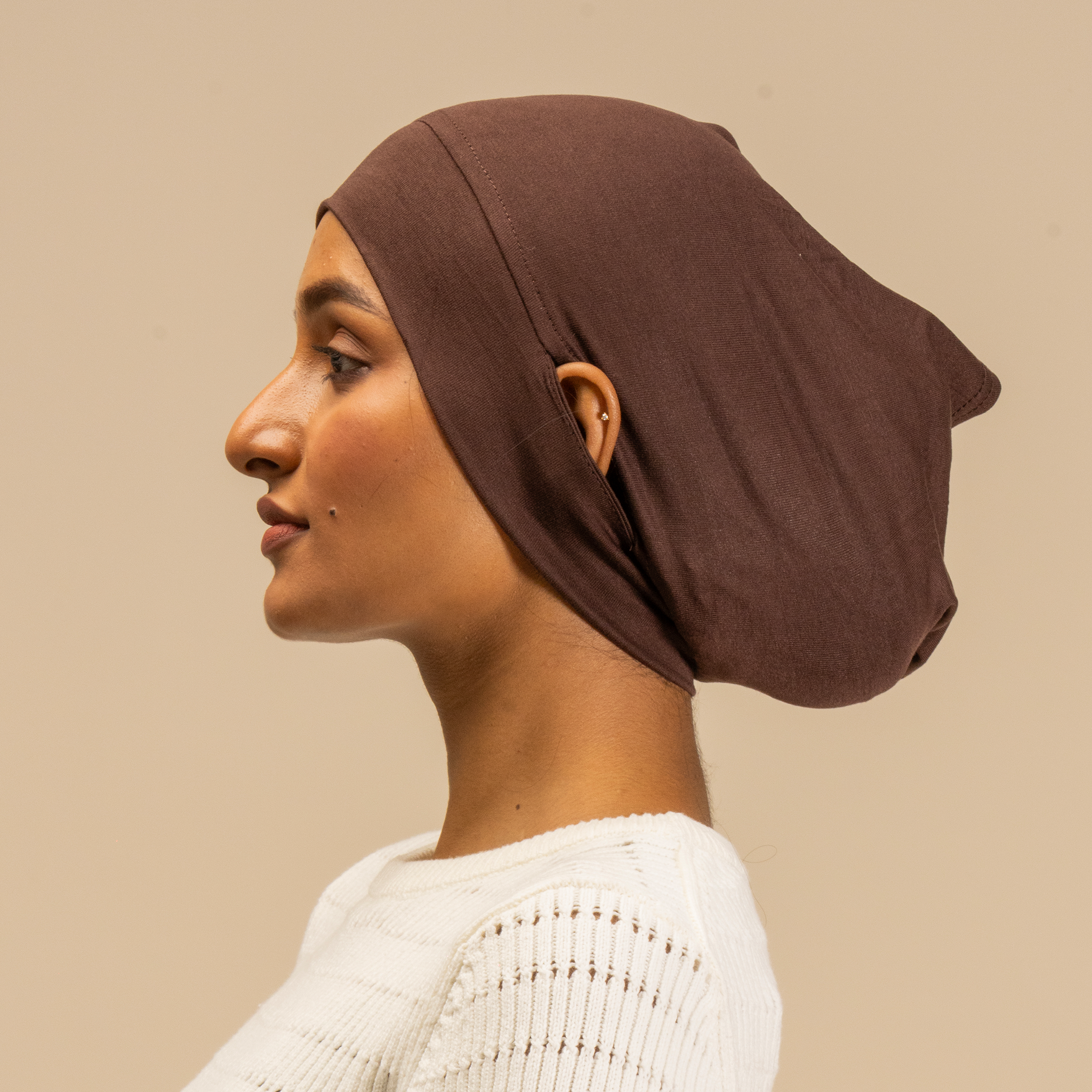 Espresso Tube Underscarf - Modest Wear For Women | Armario Modesto