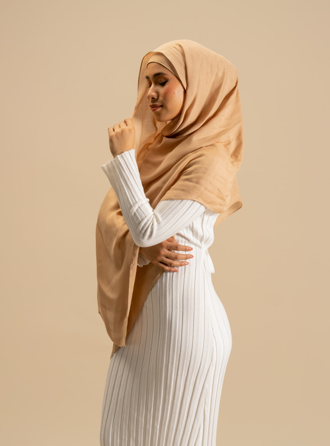 True Nude Premium Modal Scarf - Modest Clothing For Women | Armario Modesto