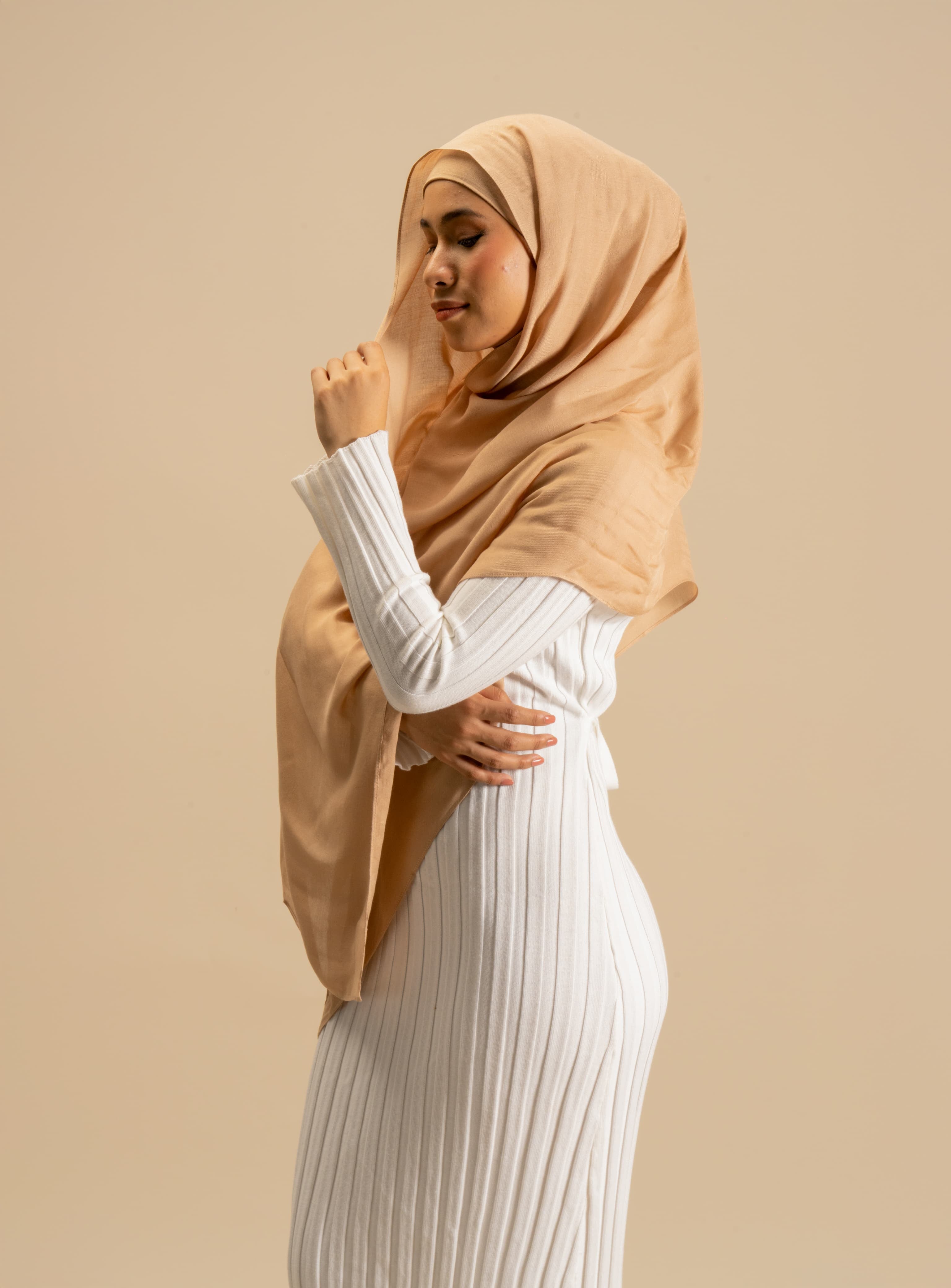 True Nude Premium Modal Scarf - Modest Clothing For Women | Armario Modesto