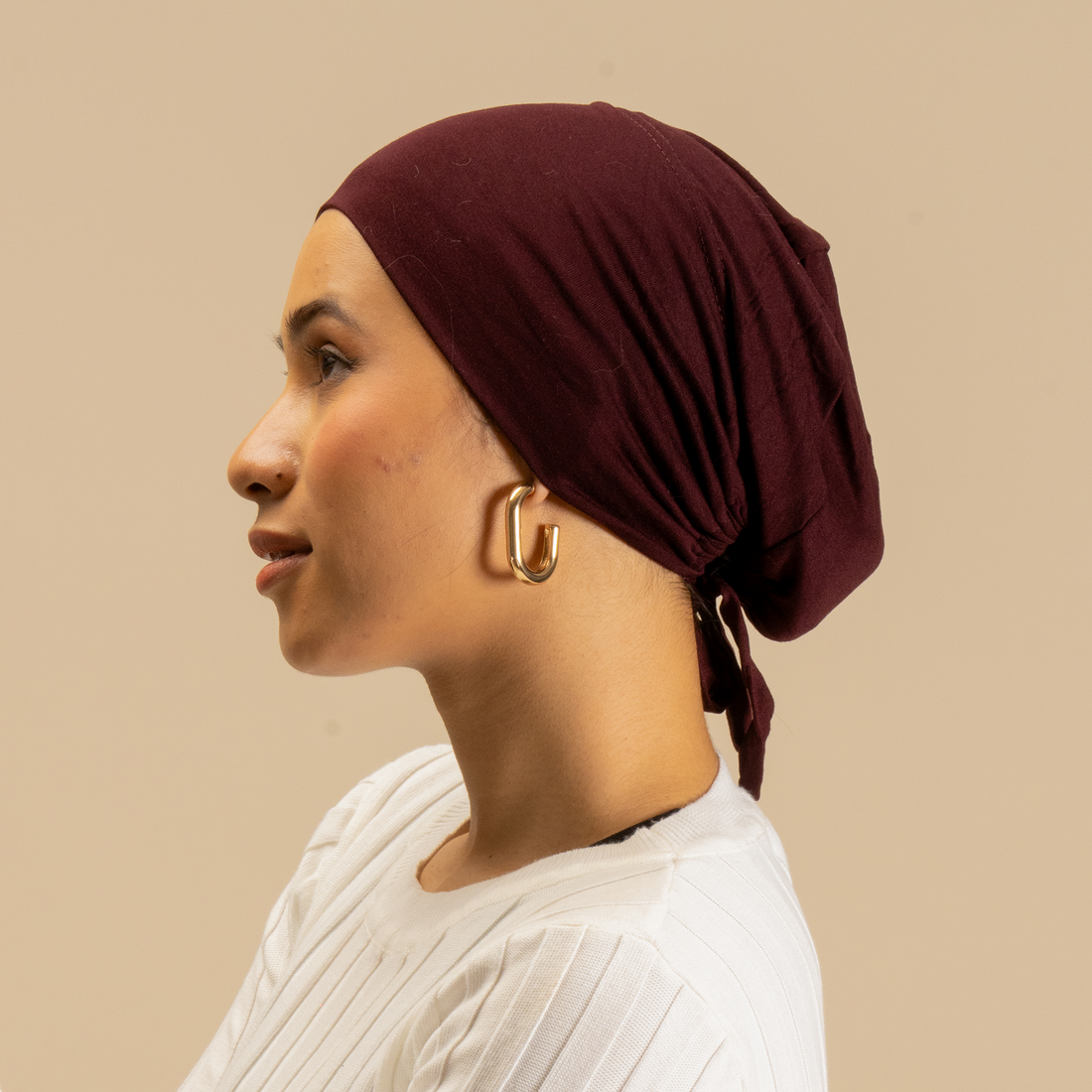 Maroon Classic Under scarf - Modest Clothing For Women | Armario Modesto