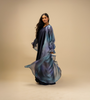 Abaya Designs – Nebula Black Abaya with Sheila