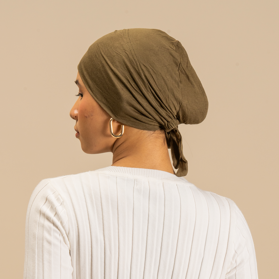 Olive Classic Under scarf - modest ladies dresses | Armario Modesto