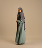khimar abaya set – Olive Khimar for modest fashion