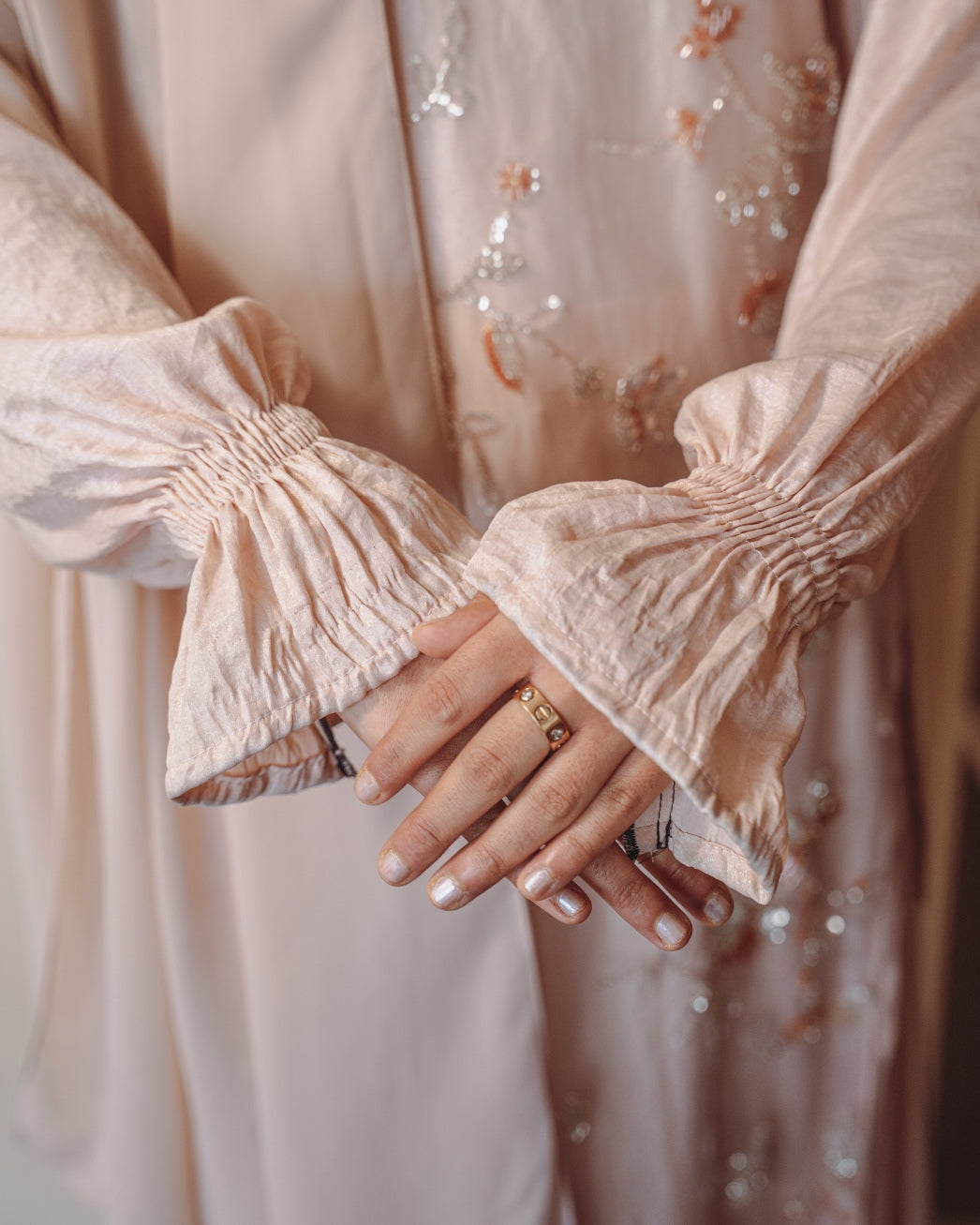 Alara – Net 3 Piece Abaya