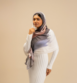 Rose Marble Printed Modal Scarf - Modest Clothing For Women | Armario Modesto