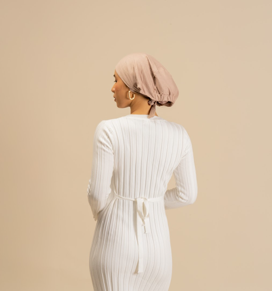 Pastel Silk-Blend Satin Under scarf - Modest Clothing For Women | Armario Modesto