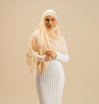 Warm White Premium Modal Scarf - Modest Clothing For Women | Armario Modesto