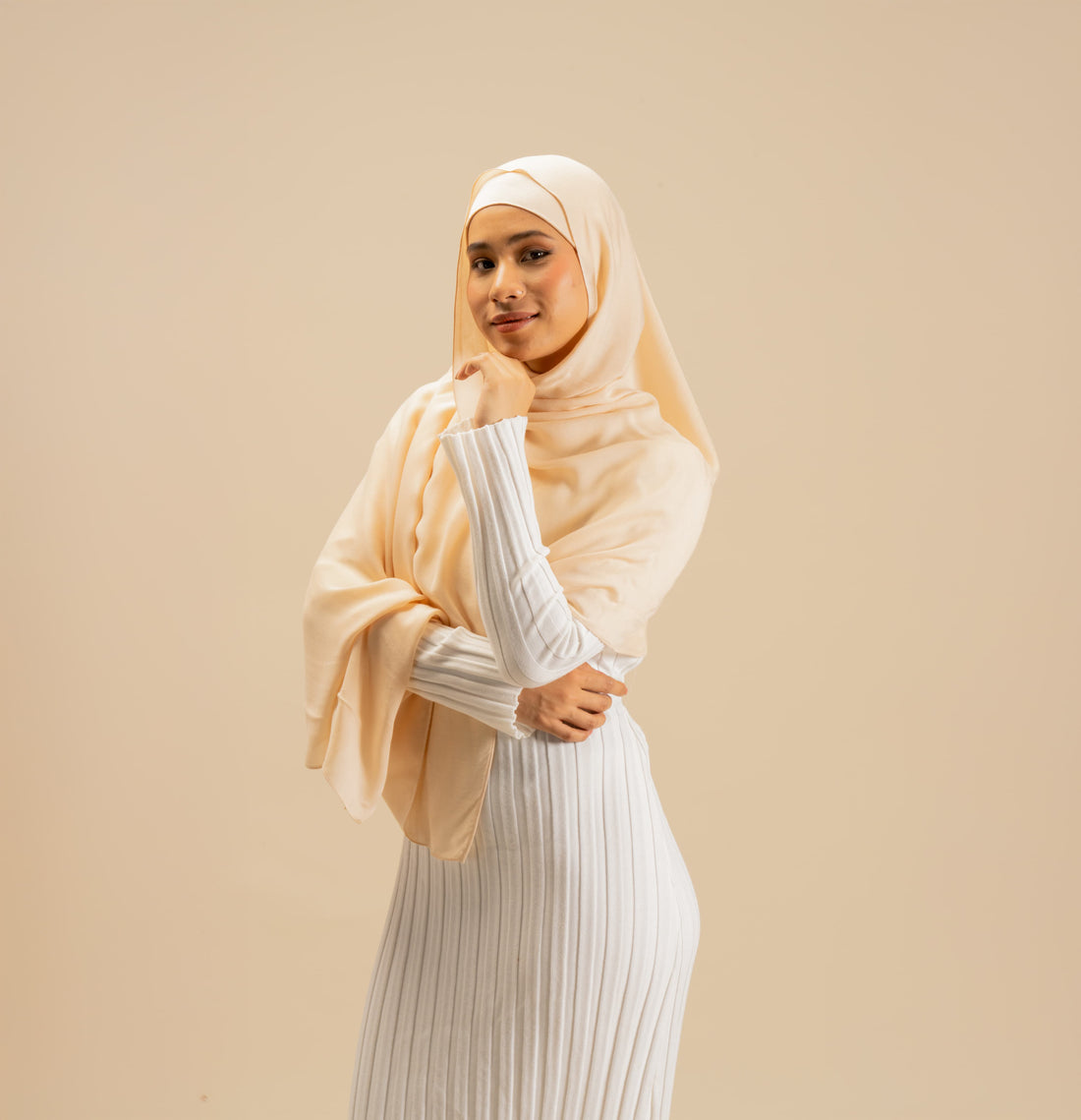 Warm White Premium Modal Scarf - Modest Clothing For Women | Armario Modesto