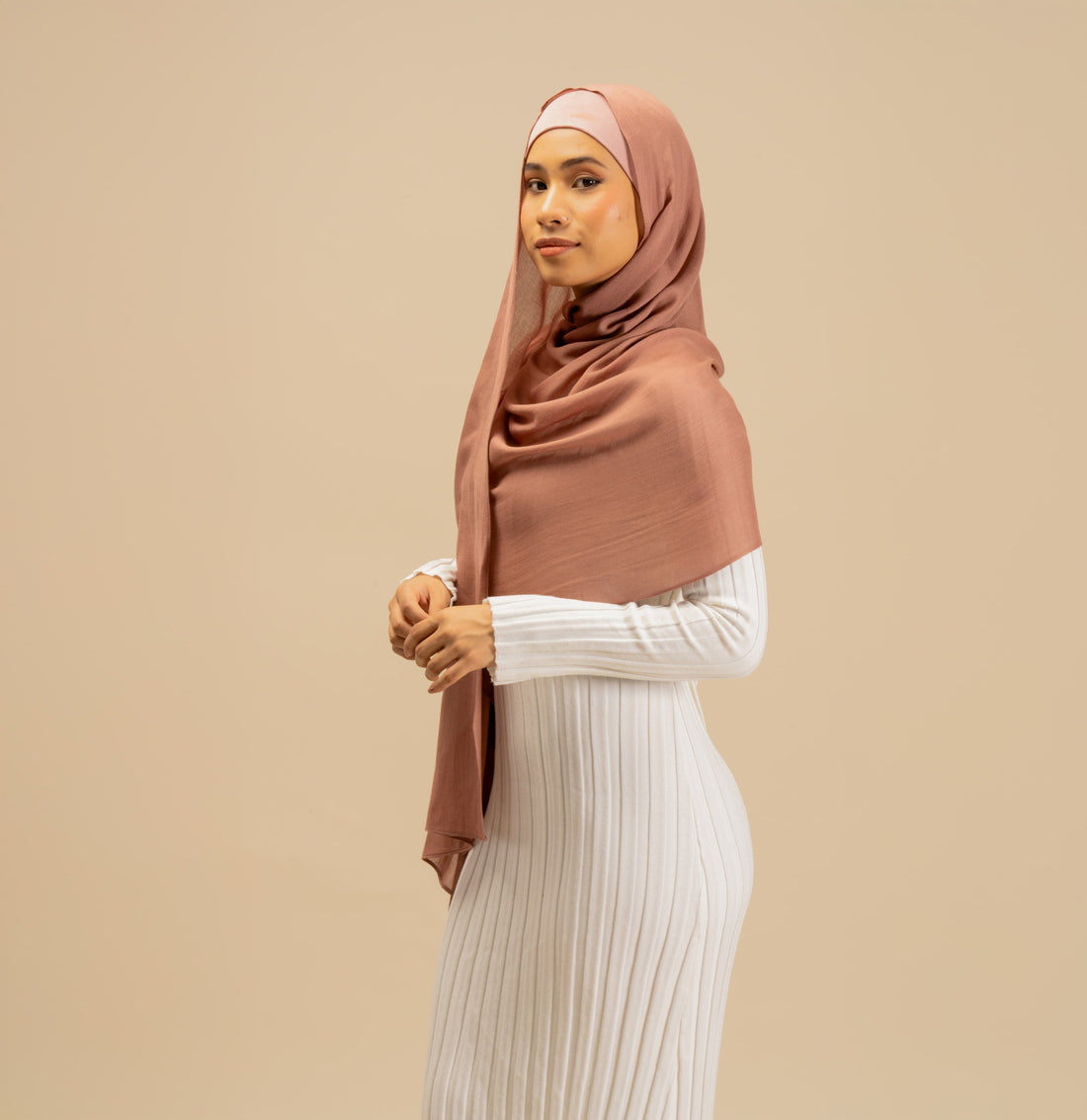 Dusty Rose Premium Modal Scarf - Modest Clothing For Women | Armario Modesto