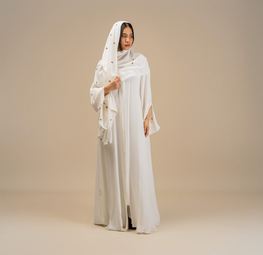 White Cherry Blossom  | Modest Wear for Women  – Armario Modesto