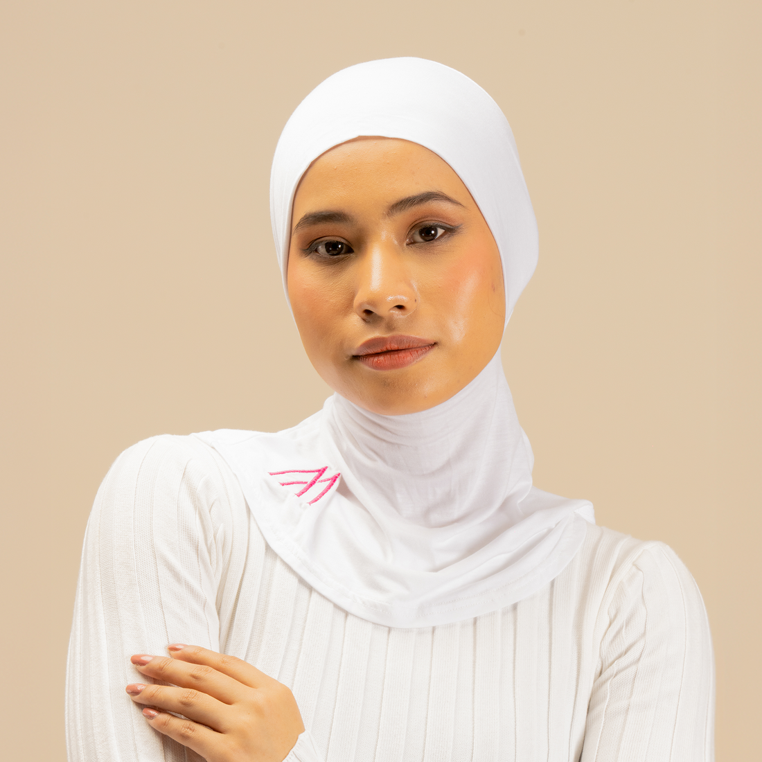 White Ninja Under scarf - Modest Wear For Women | Armario Modesto