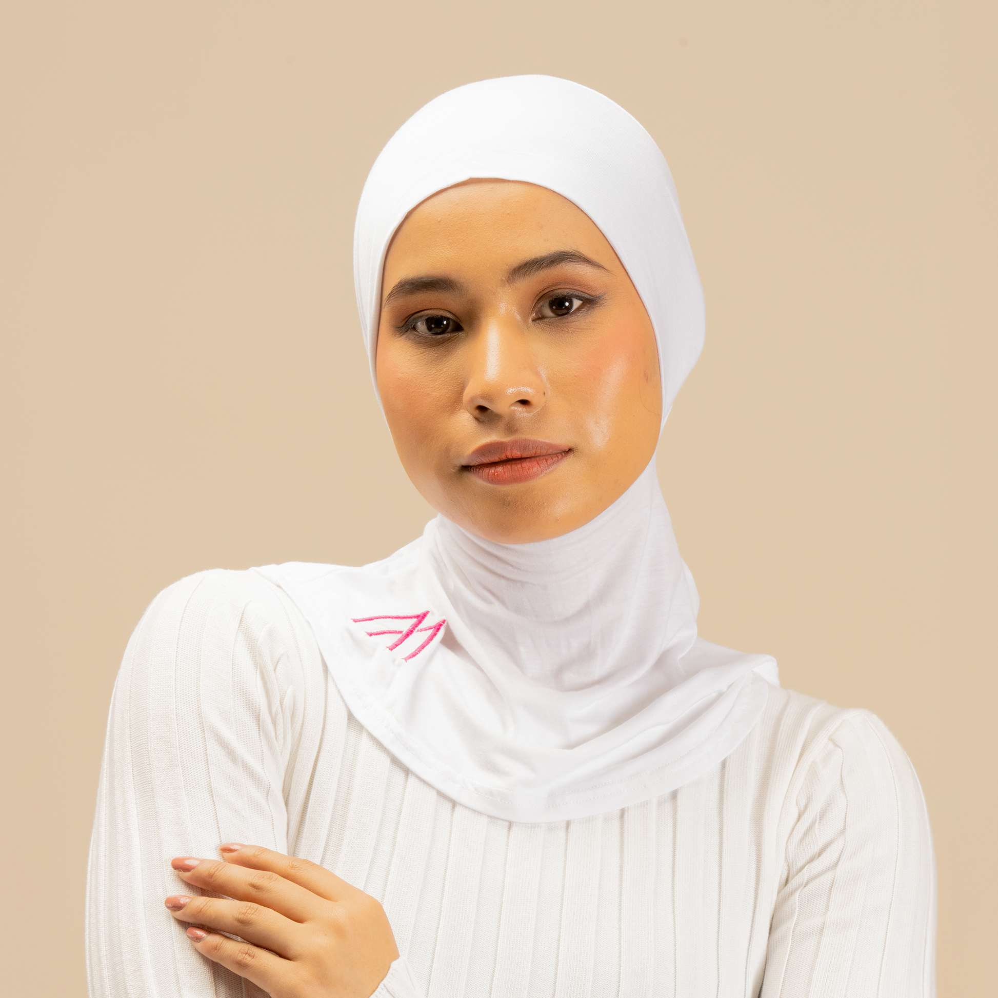White Ninja Under scarf - Modest Wear For Women | Armario Modesto