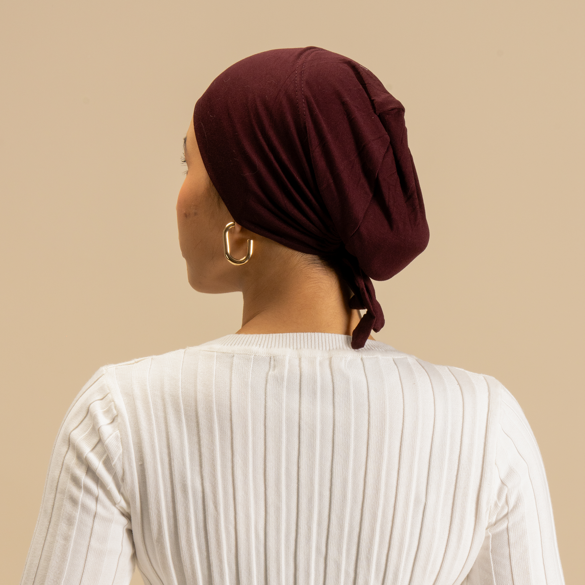 Maroon Classic Under scarf - Modest Clothing For Women | Armario Modesto