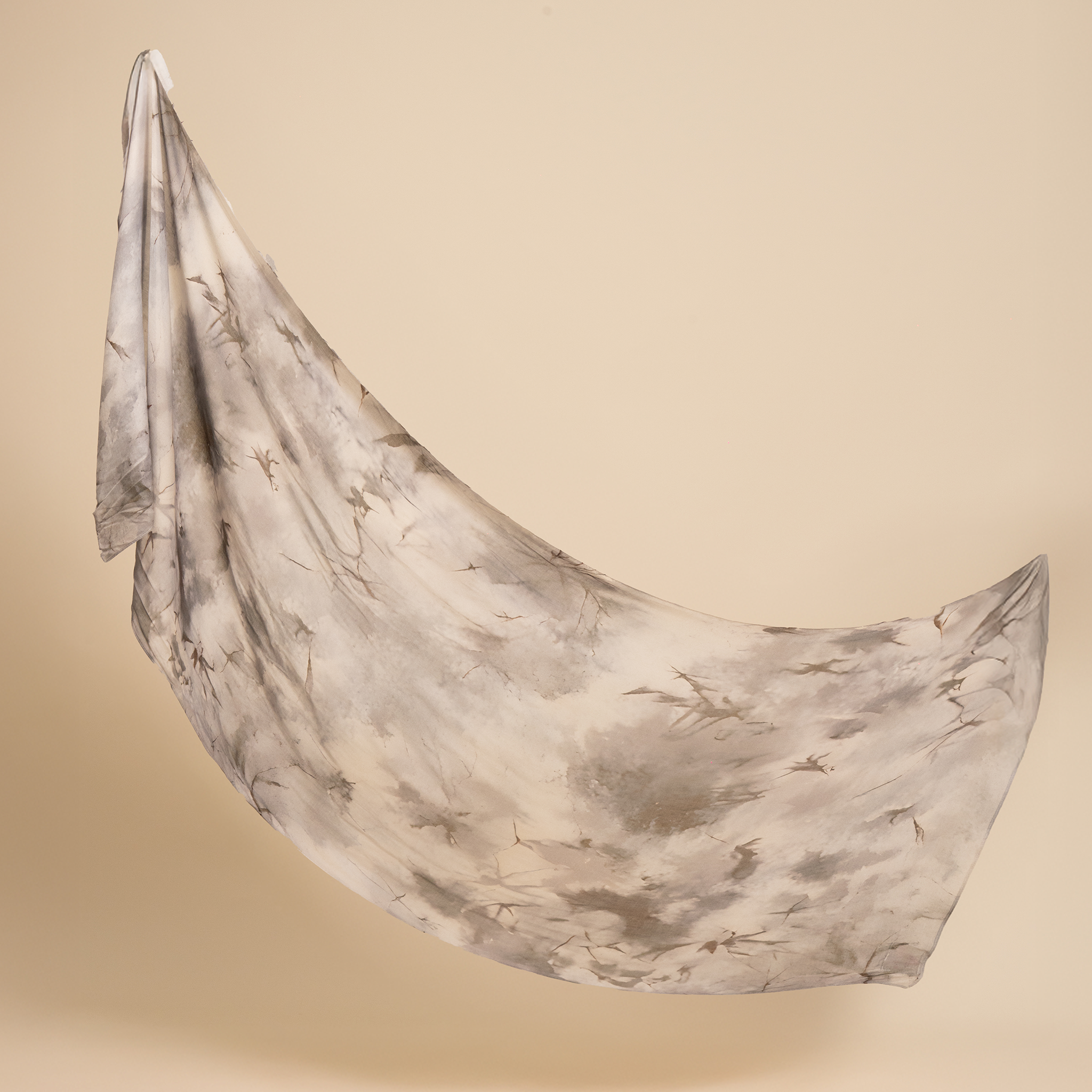 White Marble Printed Modal Scarf - Modest Clothing For Women | Armario Modesto