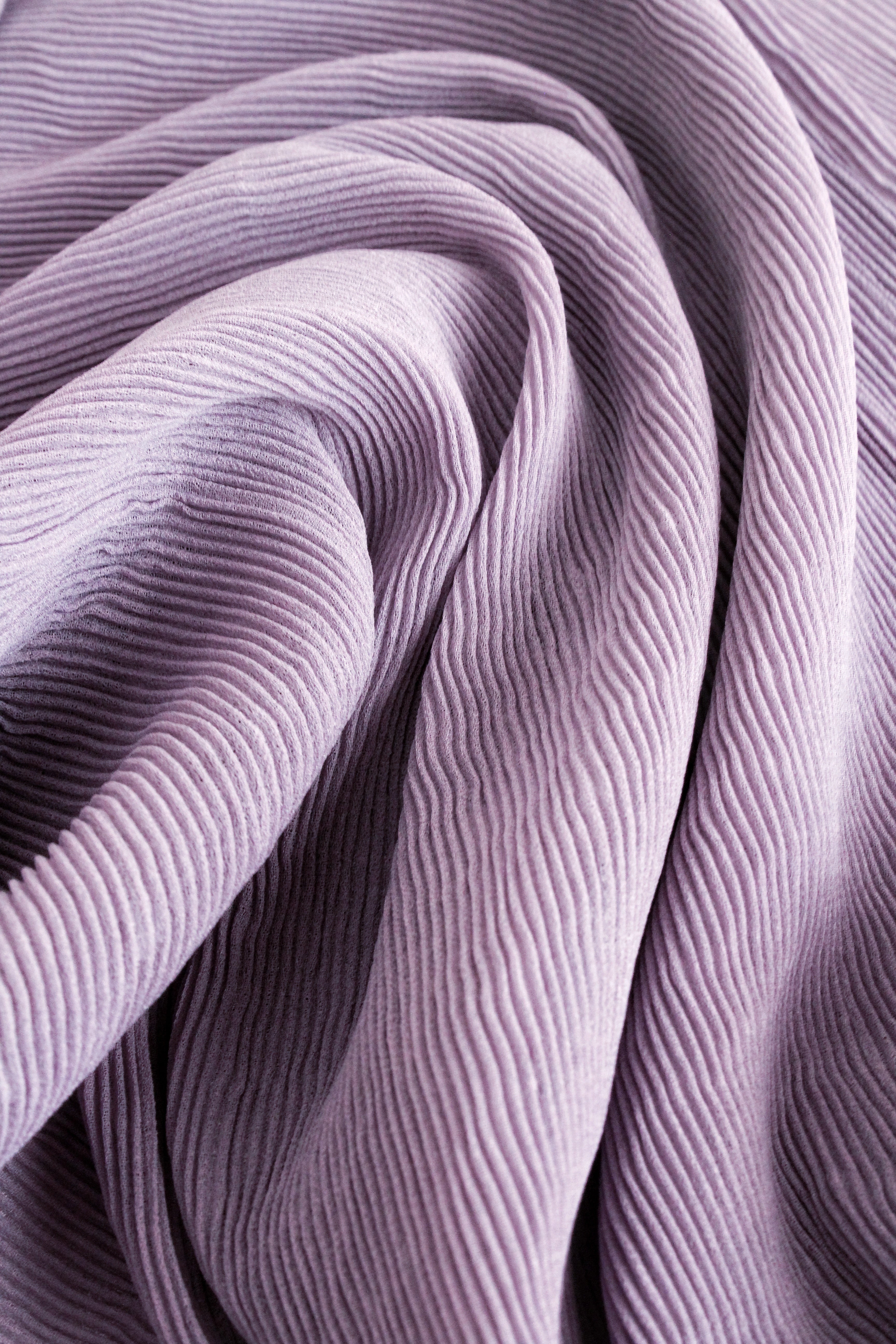 Mauve - Crinkle Hijab - Modest Clothing For Women | Armario Modesto