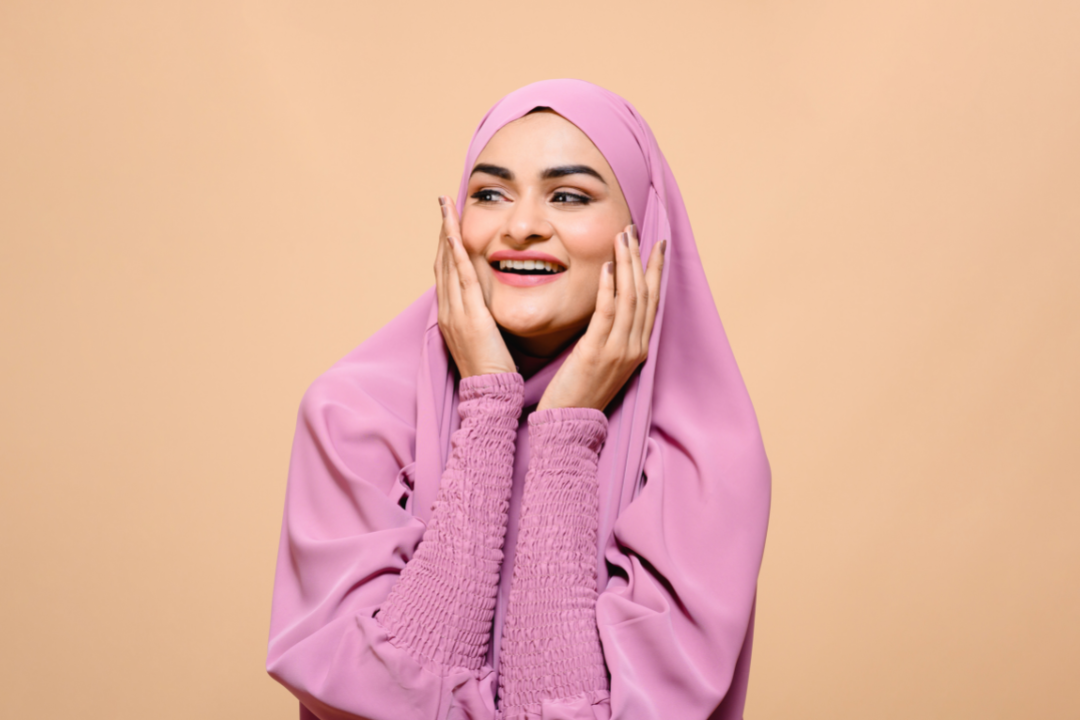 Berry Nude Jilbab - Silk Blend Nida - Modest Clothing For Women | Armario Modesto