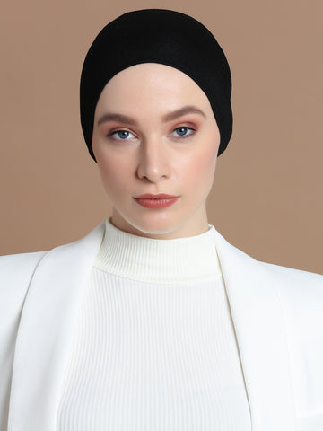 Black Classic Under scarf - Modest Clothing For Women | Armario Modesto