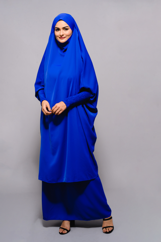 Azure Jilbab - Silk Blend Nida - Modest Clothing For Women | Armario Modesto