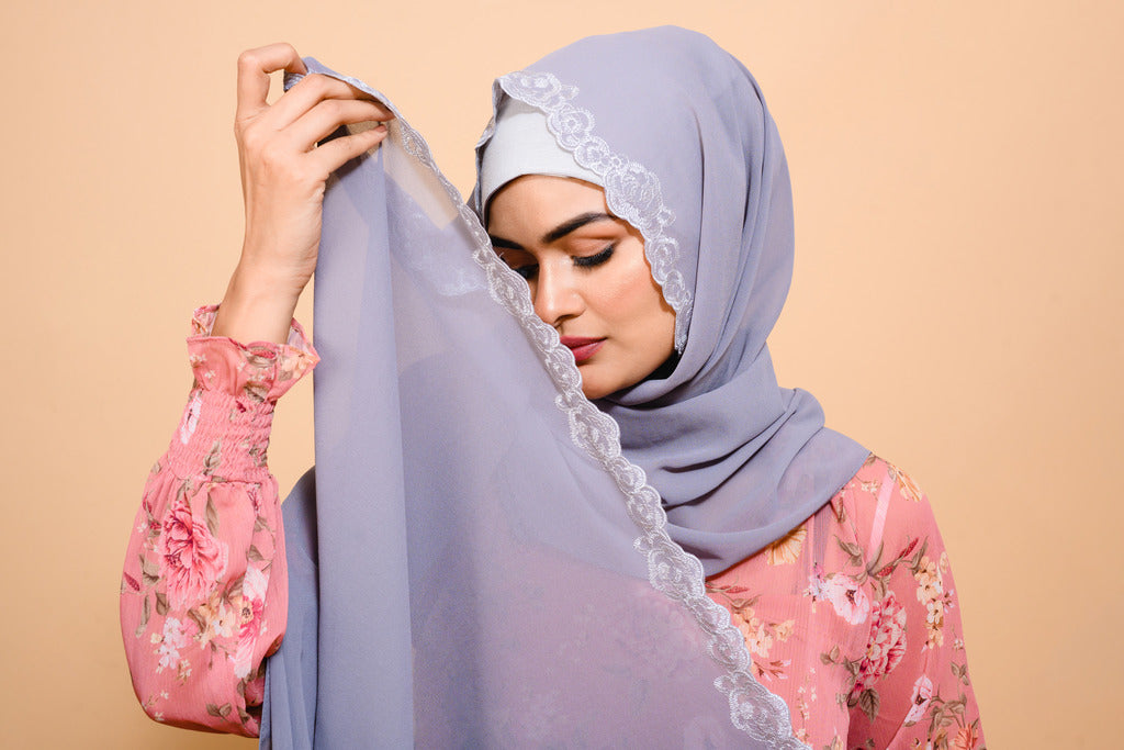 Cloud Luxury Chiffon Hijab - Modest Clothing For Women | Armario Modesto