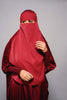 buraka clothes - Modest clothing Crimson Jilbab
