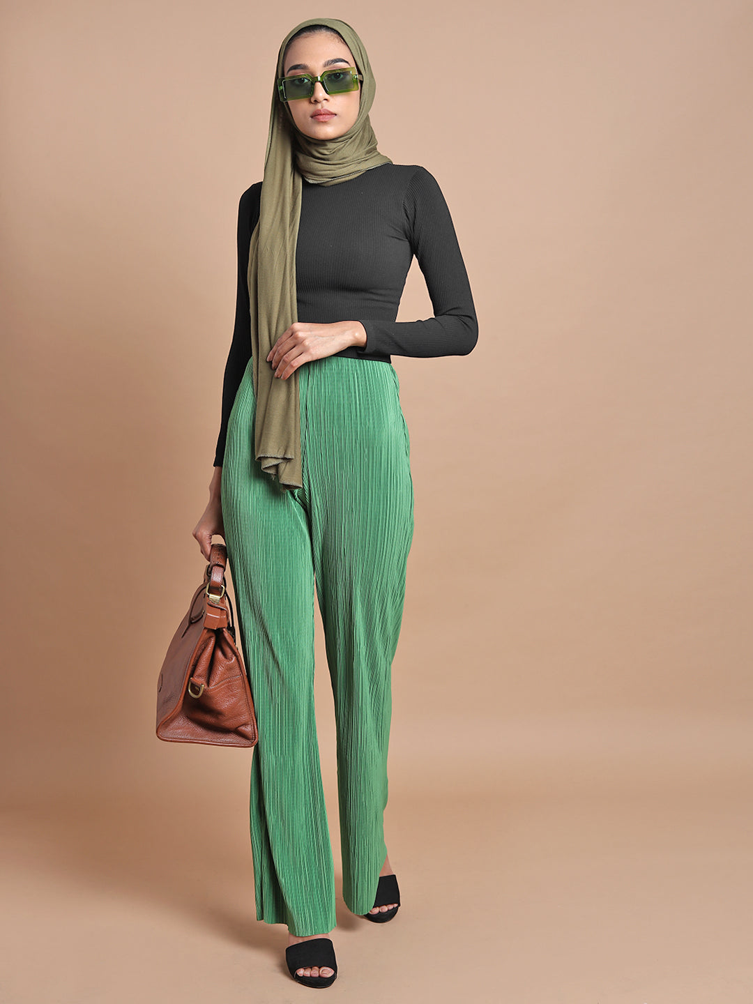 Deep Olive Hijab - Modest Wear For Women | Armario Modesto