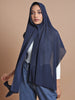 Indigo - Crinkle Hijab - Modest Clothing For Women | Armario Modesto
