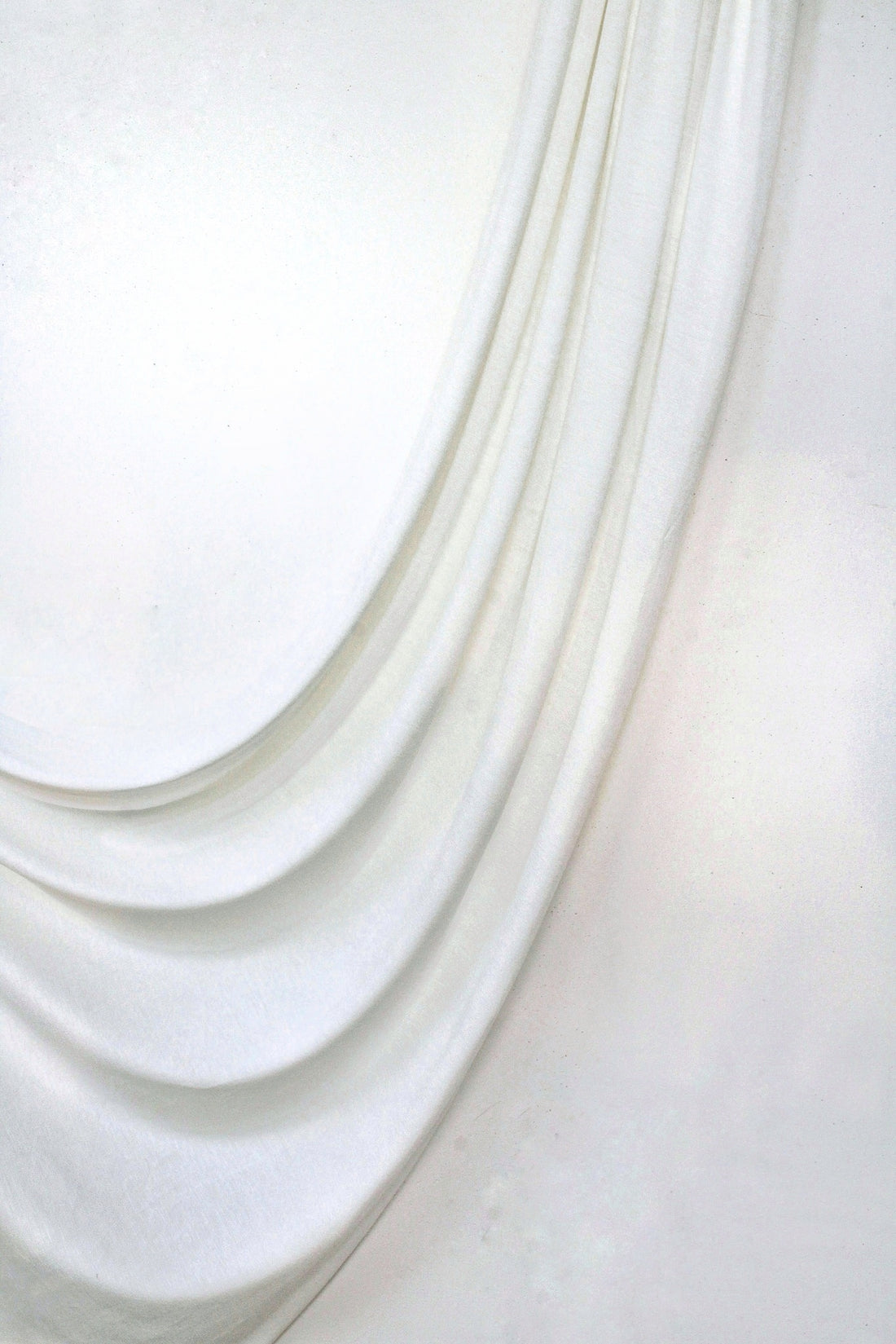 Modest clothing for women - Ivory Hijab and cotton abaya