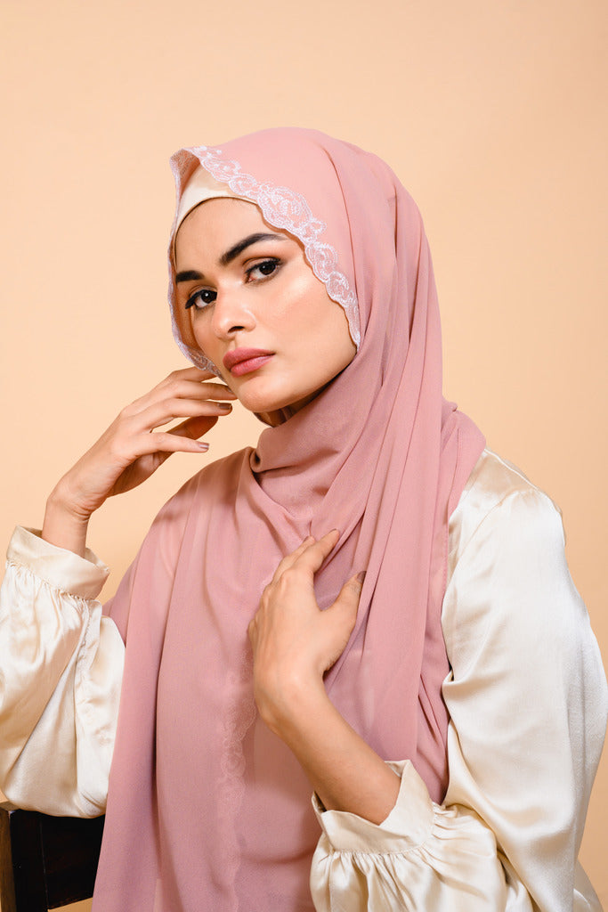 Primrose Luxury Chiffon Hijab - Modest Clothing For Women | Armario Modesto