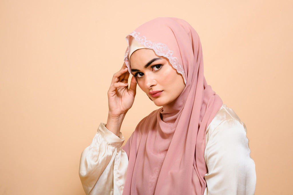 Primrose Luxury Chiffon Hijab - Modest Clothing For Women | Armario Modesto