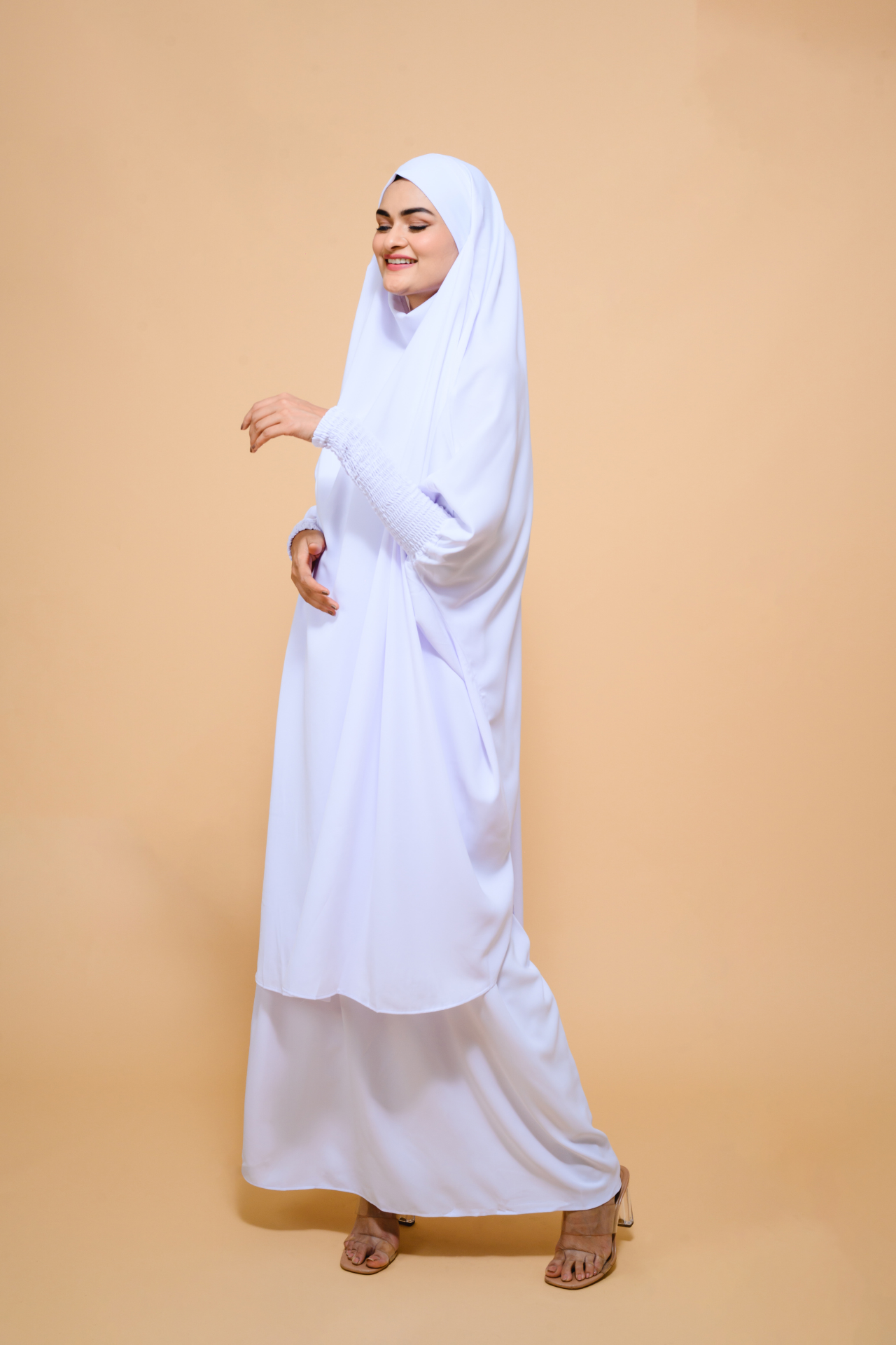 Snow Jilbab - Silk Blend Nida - burka clothes
