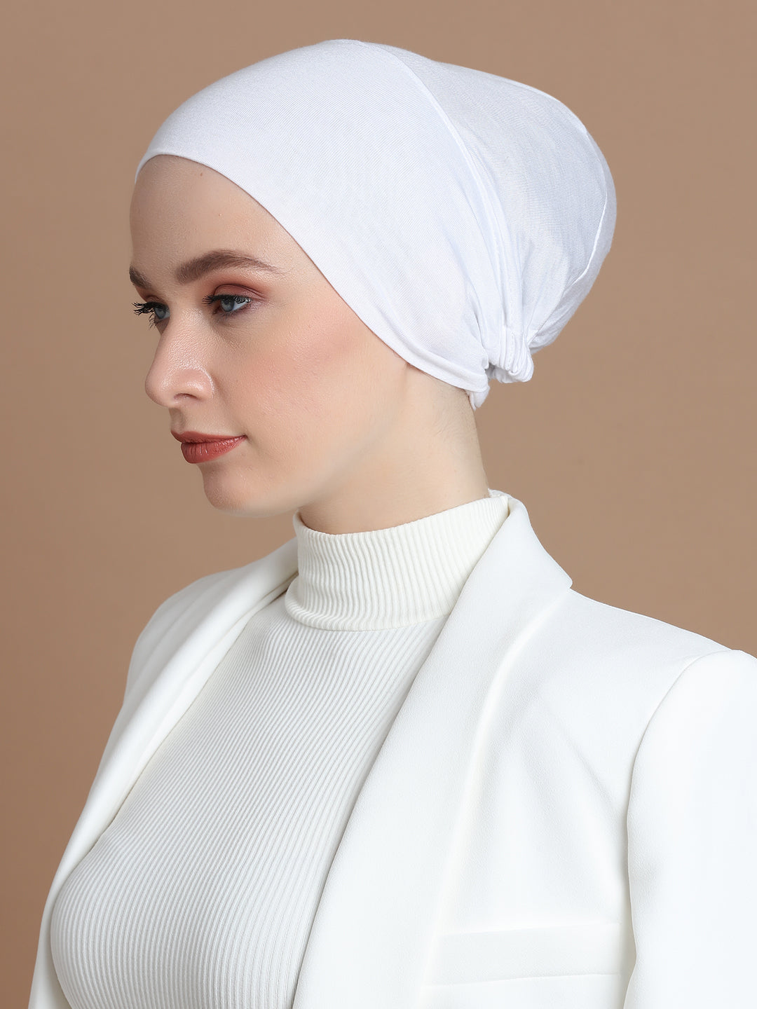 White Classic Under scarf -Burka clothes